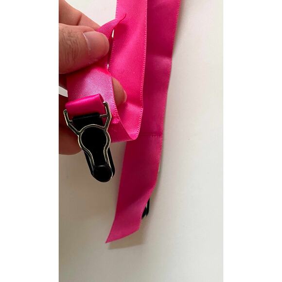 For Love & Lemons Victoria's Secret Soutache Garter Belt Pink Size XXS NEW - Picture 9 of 10